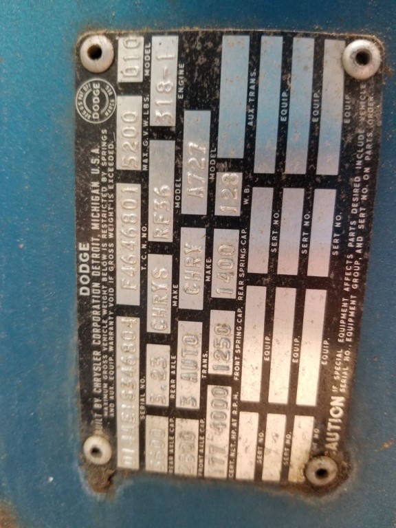 1971 Dodge D-Series Image 2