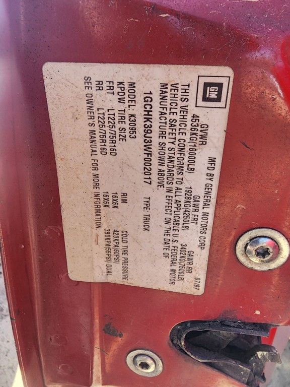 1998 Chevrolet C/K Image 5