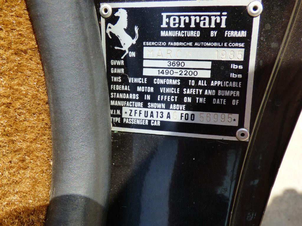1985 Ferrari 308 Image 15