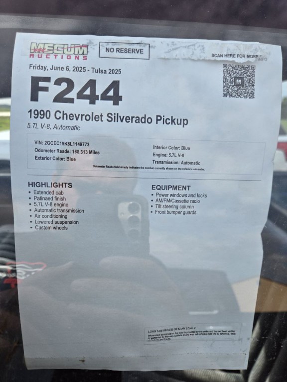 1990 Chevrolet C/K Image 15