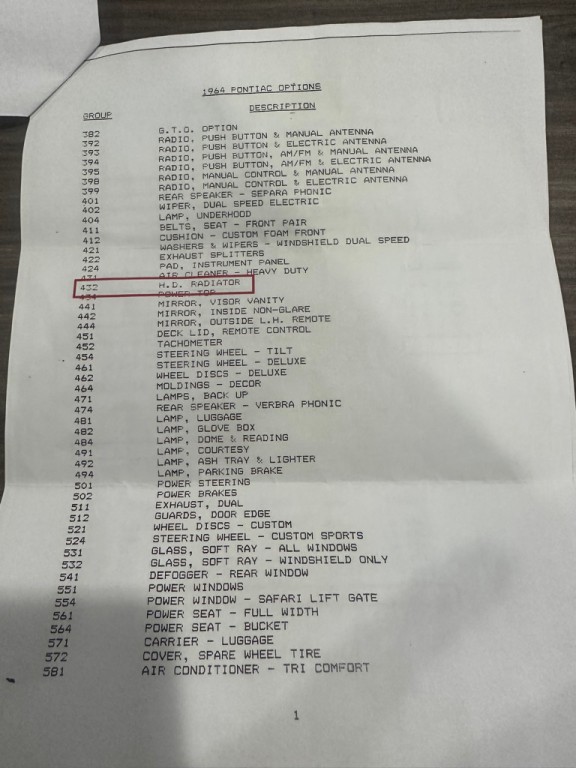 1964 Pontiac GTO Image 52