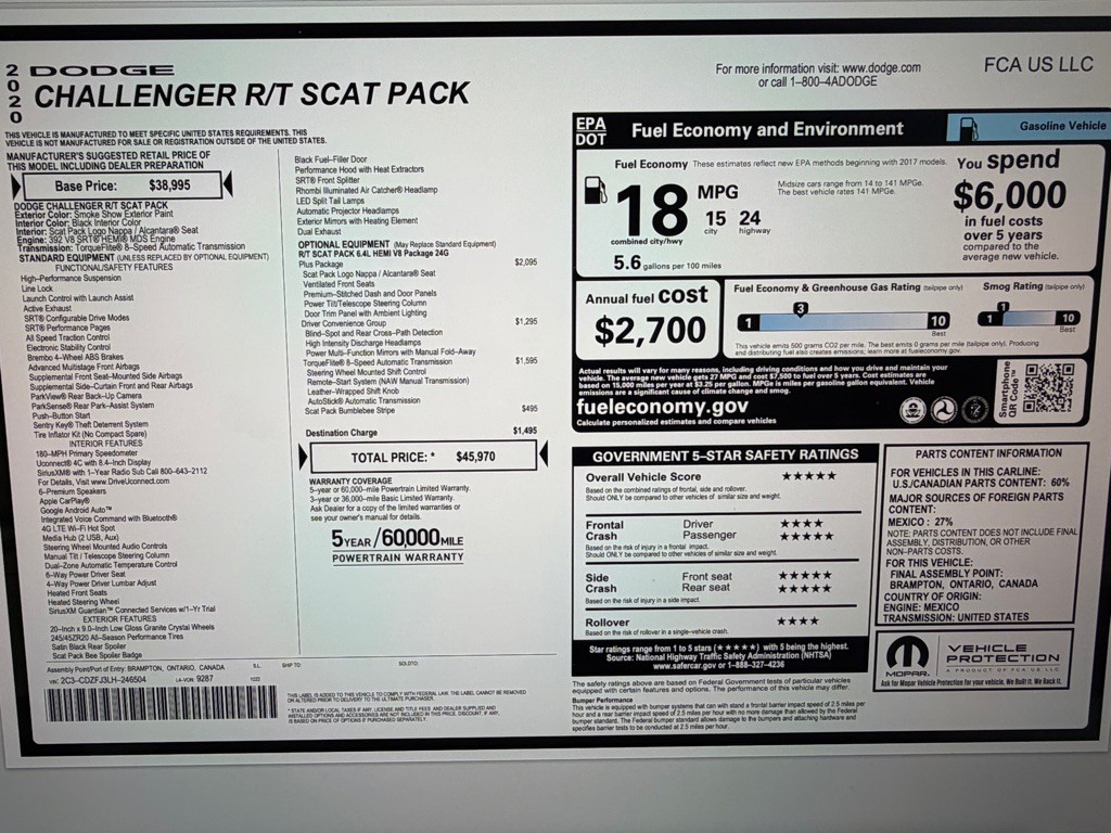 2020 Dodge Challenger Image 25