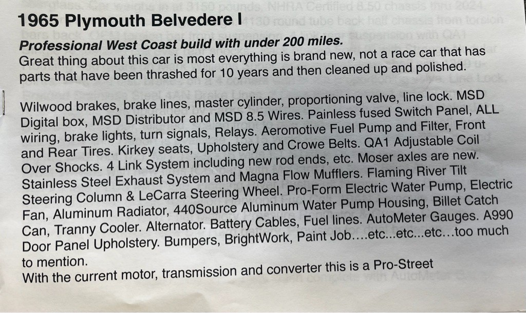 1965 Plymouth Belvedere Image 30
