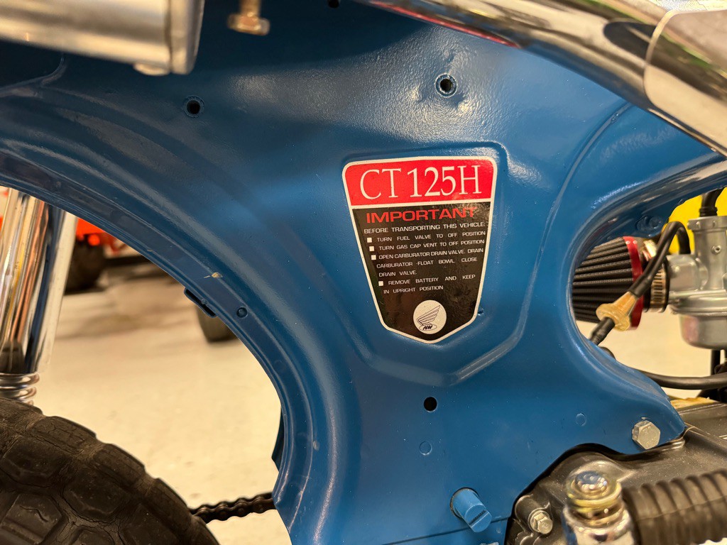 1971 Honda Trail Ct 125 Image 21