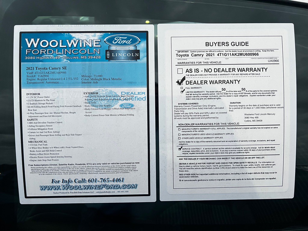 2021 Toyota Camry Image 3