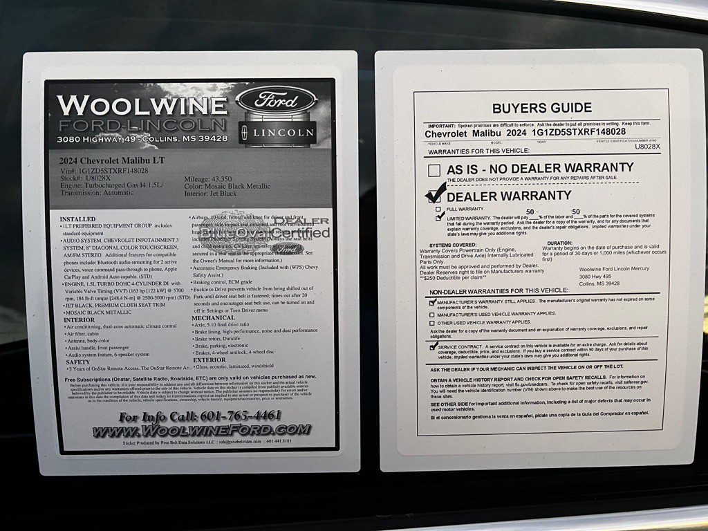 2024 Chevrolet Malibu Image 5