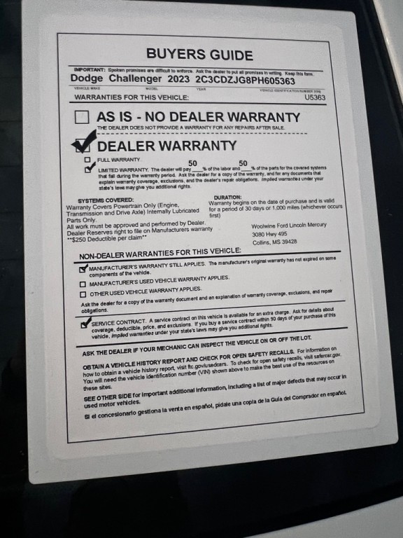 2023 Dodge Challenger Image 5