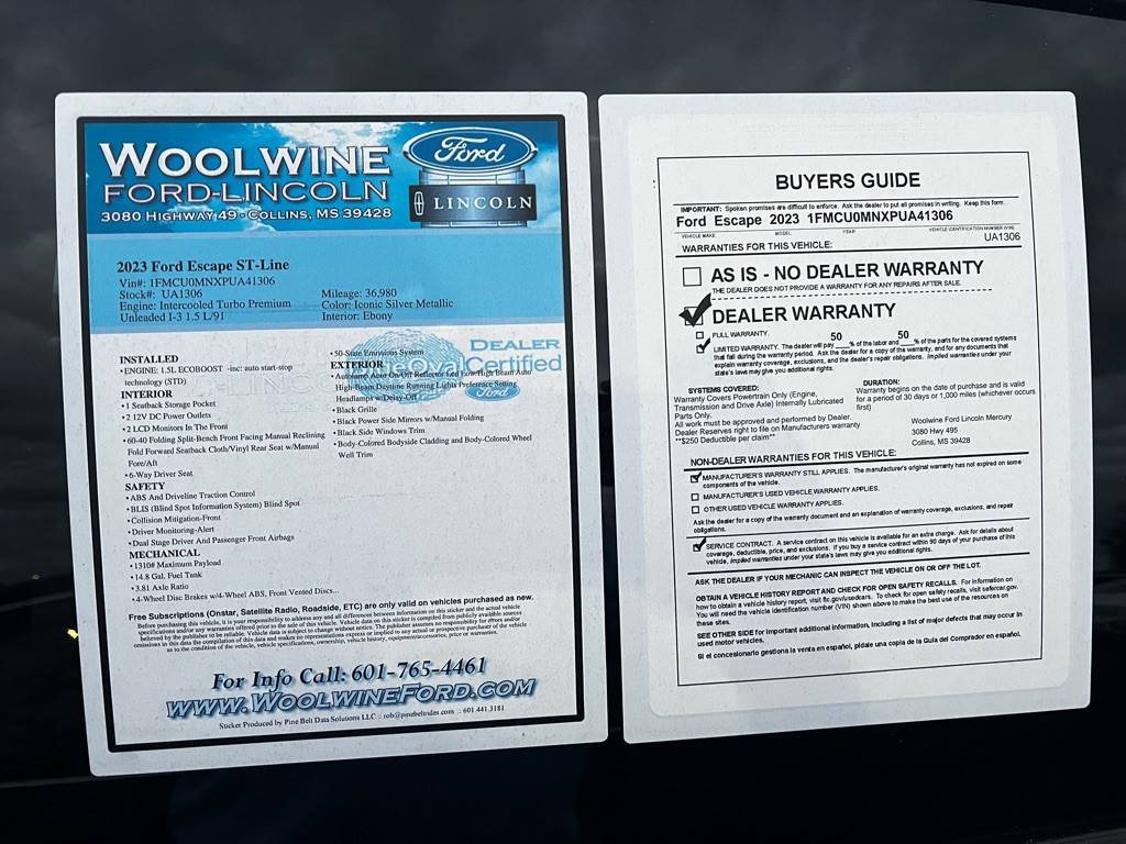 2023 Ford Escape Image 3