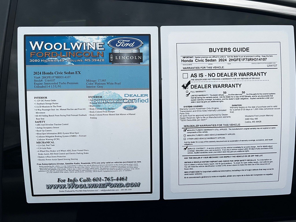 2024 Honda Civic Image 3