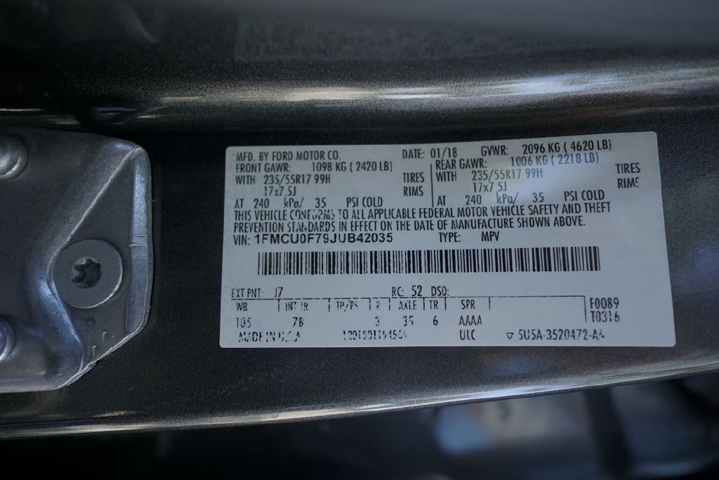 2018 Ford Escape Image 31