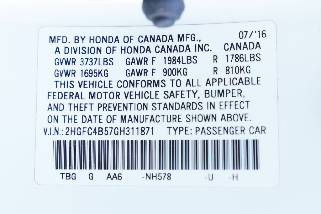 2016 Honda Civic Image 41