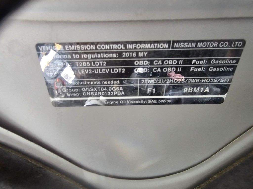 2016 Nissan Frontier Image 26