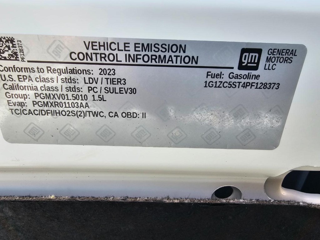 2023 Chevrolet Malibu Image 27