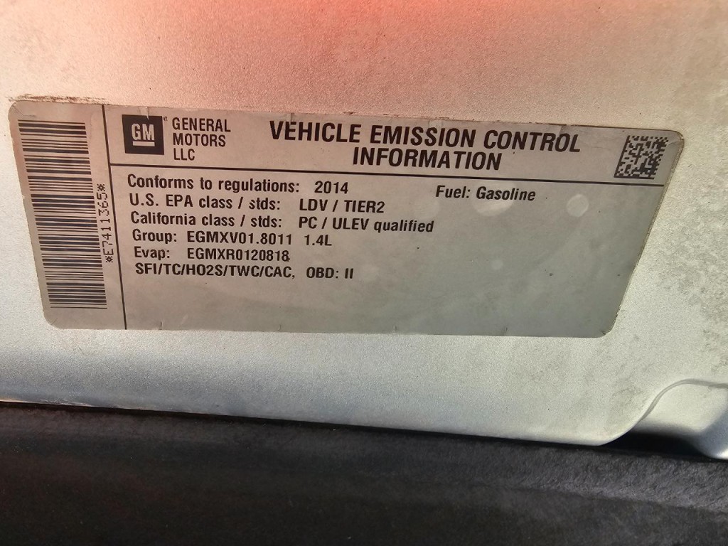 2014 Chevrolet Cruze Image 27