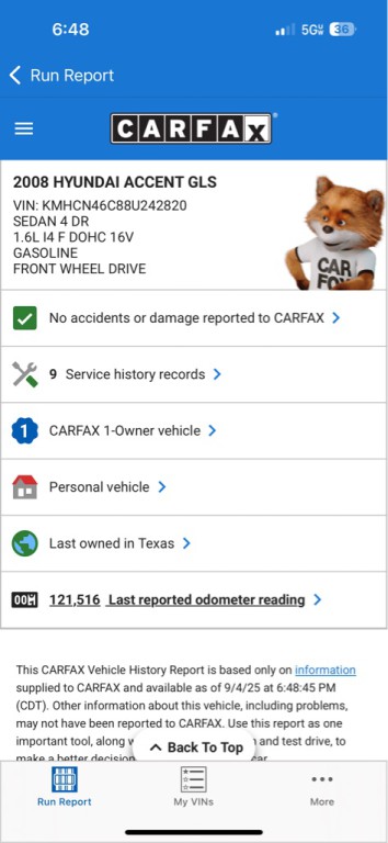 2008 Hyundai Accent Image 12