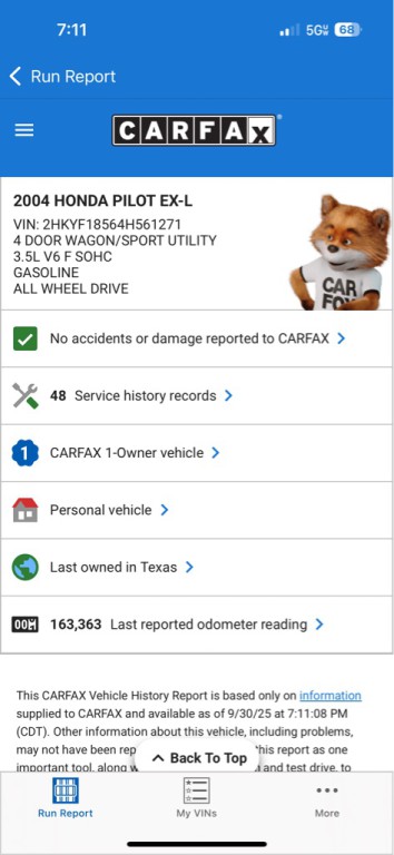 2004 Honda Pilot Image 12