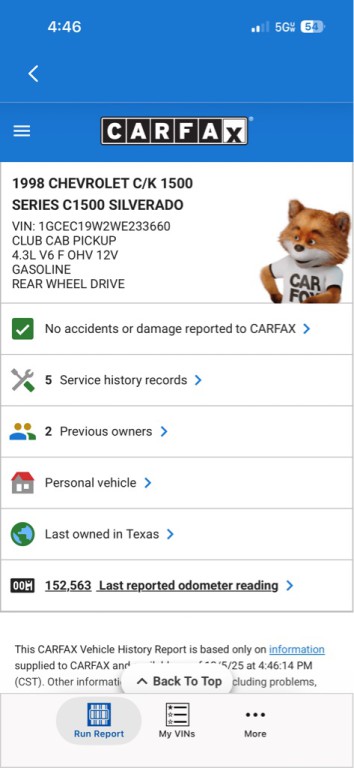 1998 Chevrolet C/K Image 11