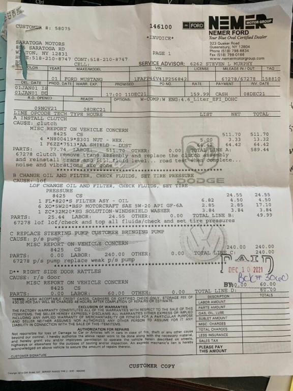 2001 Ford Mustang Image 25