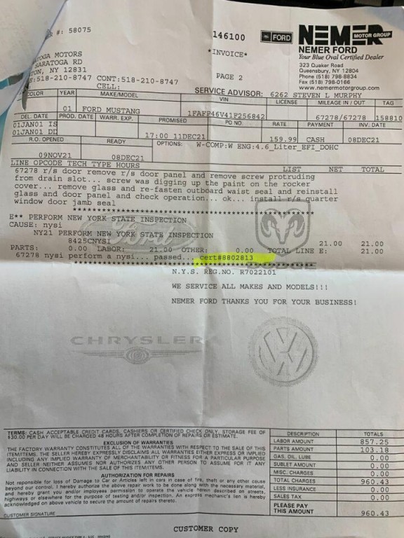 2001 Ford Mustang Image 26