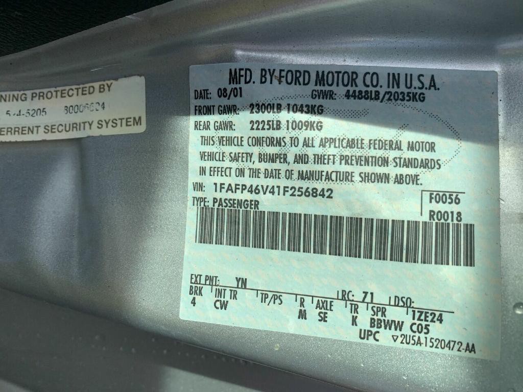 2001 Ford Mustang Image 27