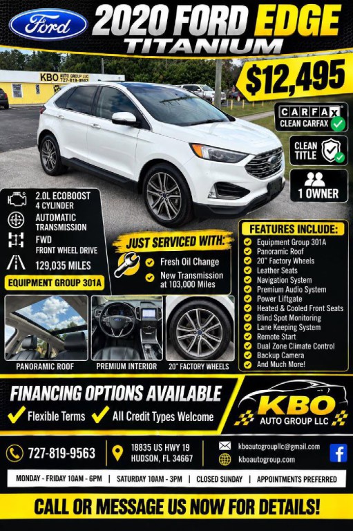 2020 Ford Edge Image 1