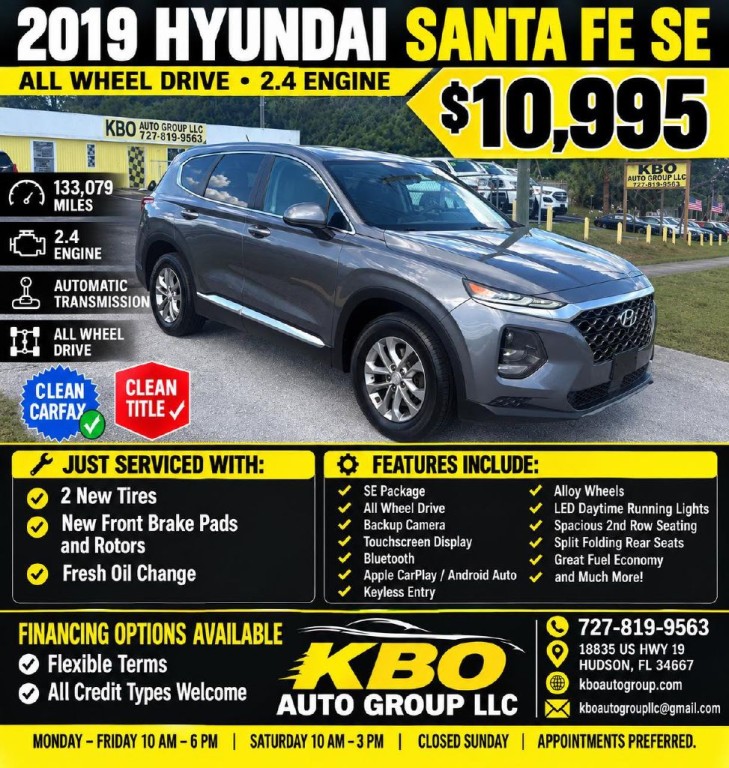 2019 Hyundai Santa Fe Image 1
