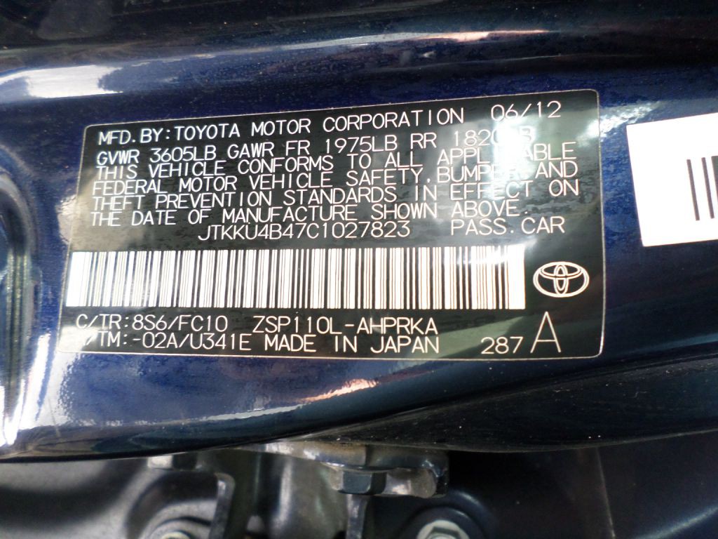 2012 Scion xD Image 21