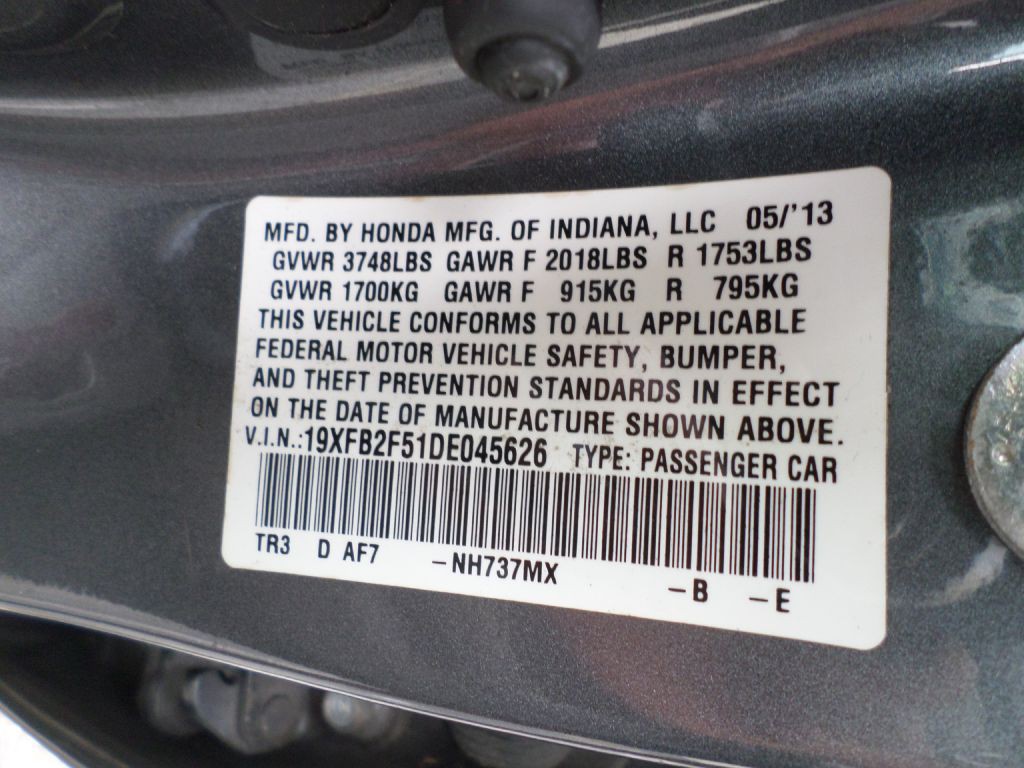 2013 Honda Civic Image 19