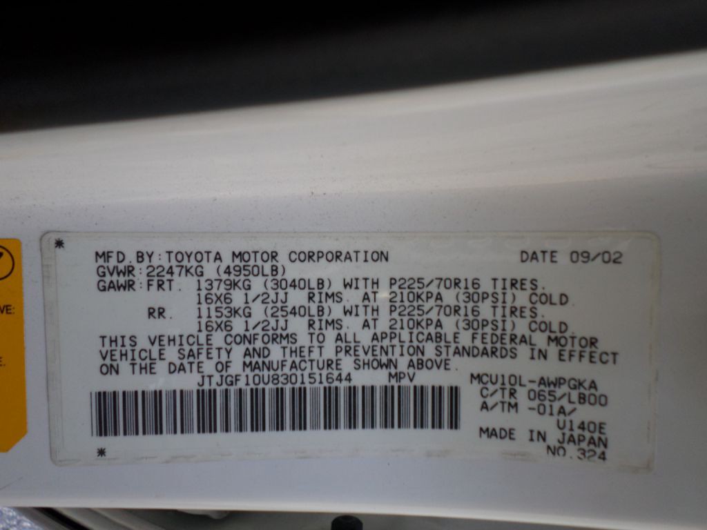 2003 Lexus RX Image 50