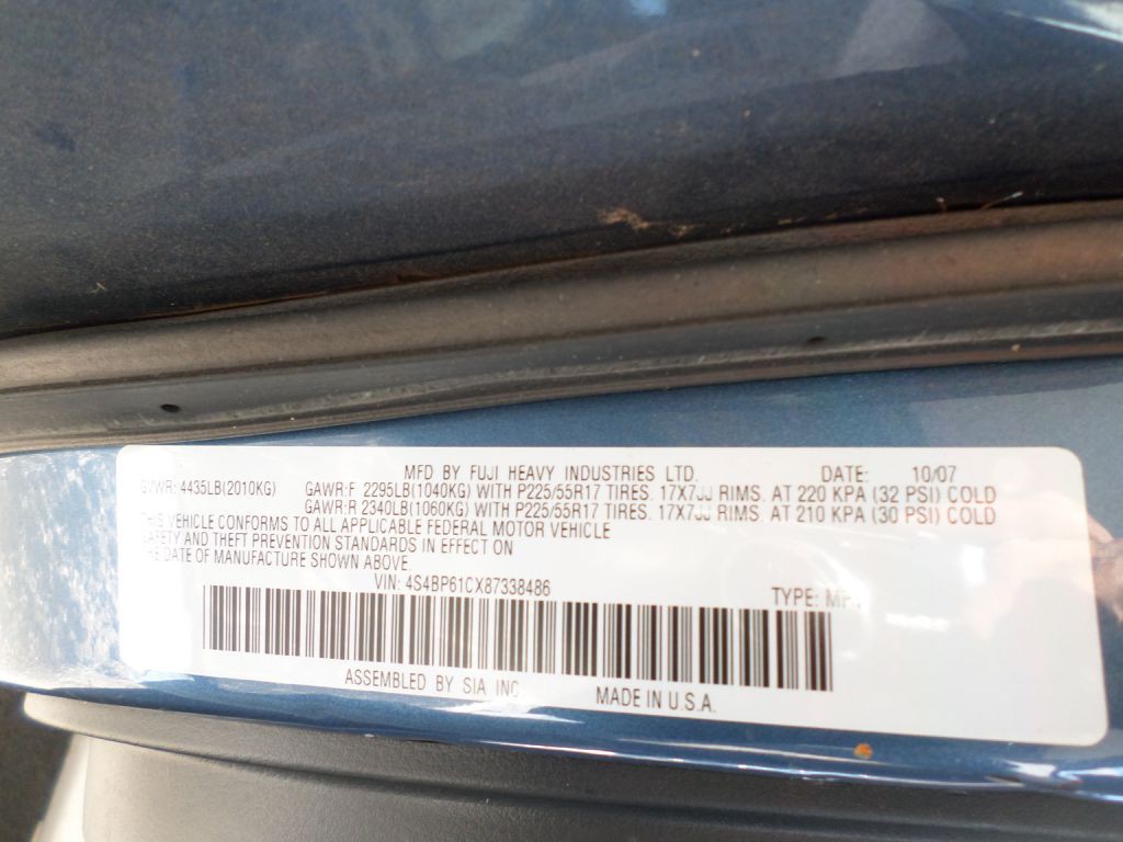 2008 Subaru Outback Image 20