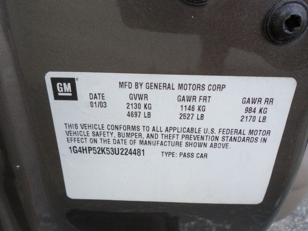 2003 Buick LeSabre Image 25