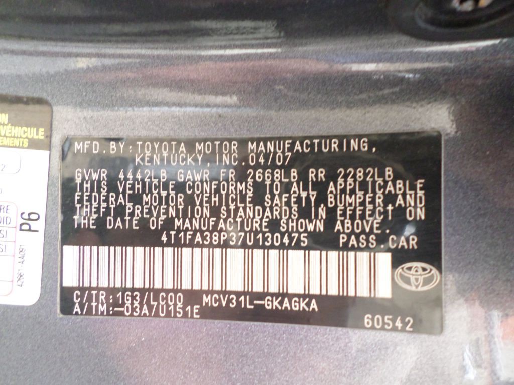 2007 Toyota Camry Image 25