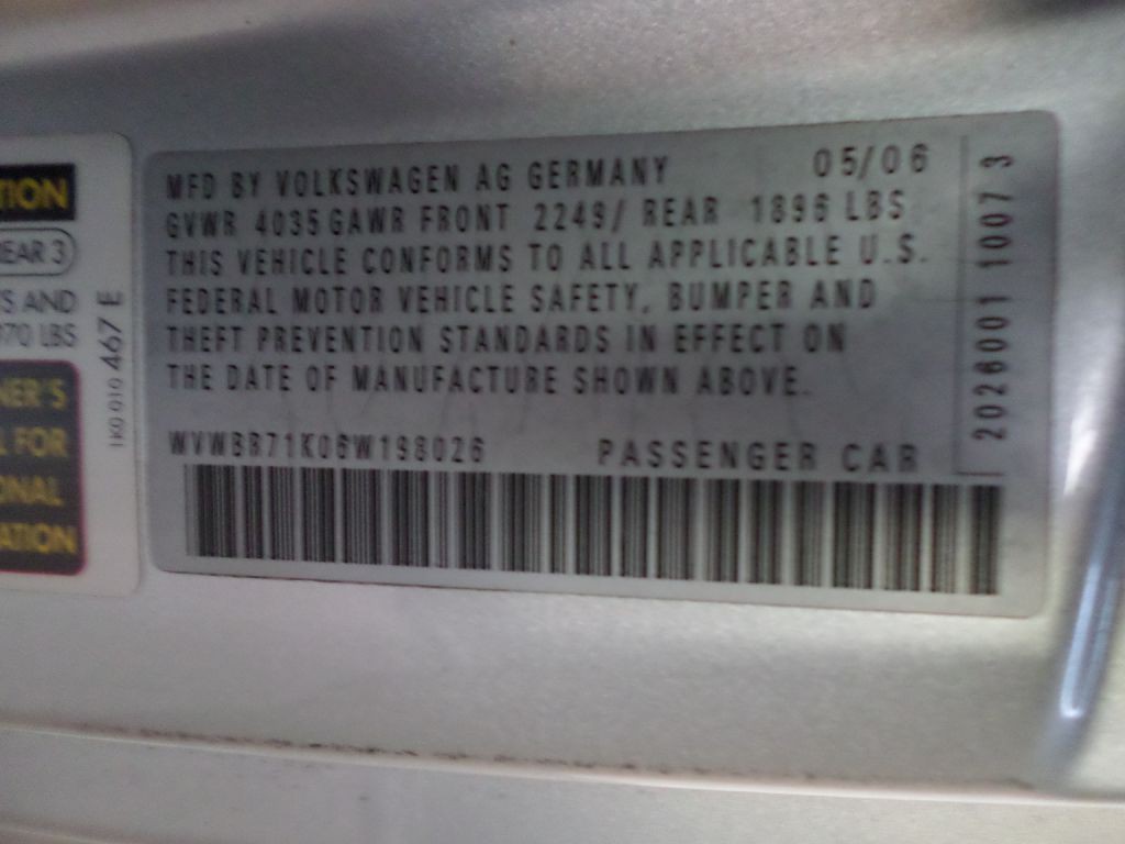 2006 Volkswagen Rabbit Image 17
