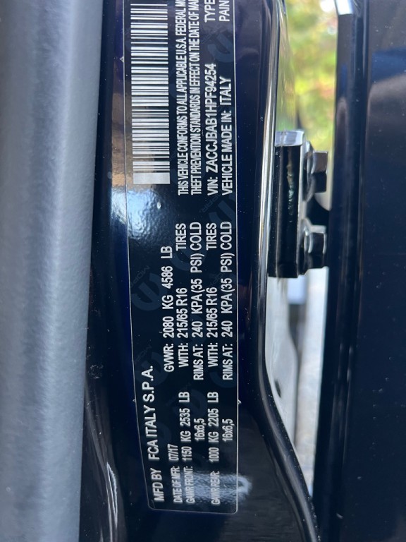 2017 Jeep Renegade Image 34