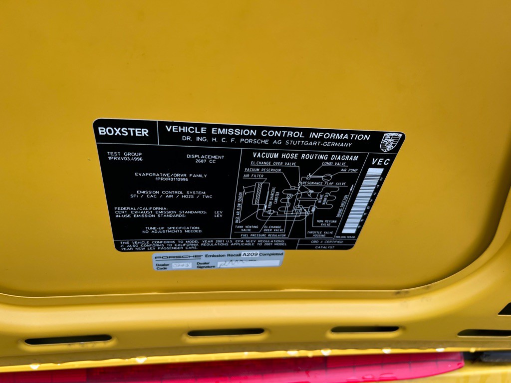 2001 Porsche Boxster Image 41