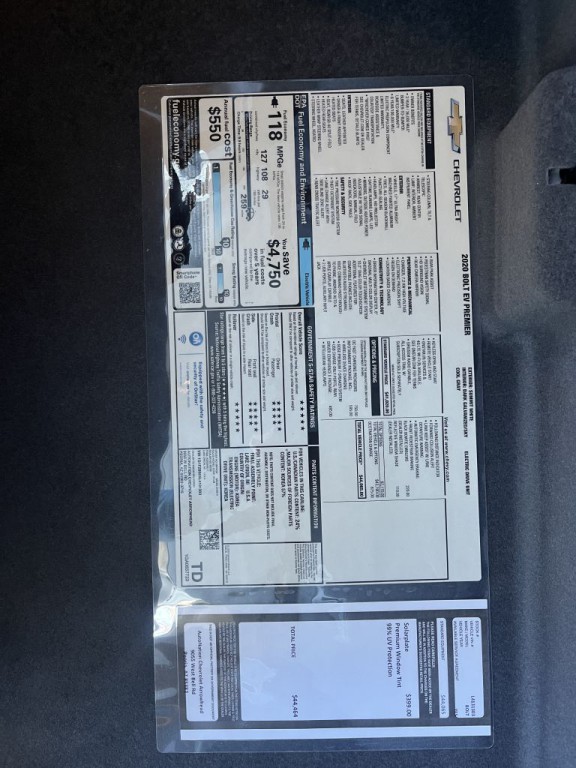 2020 Chevrolet Bolt EV Image 25