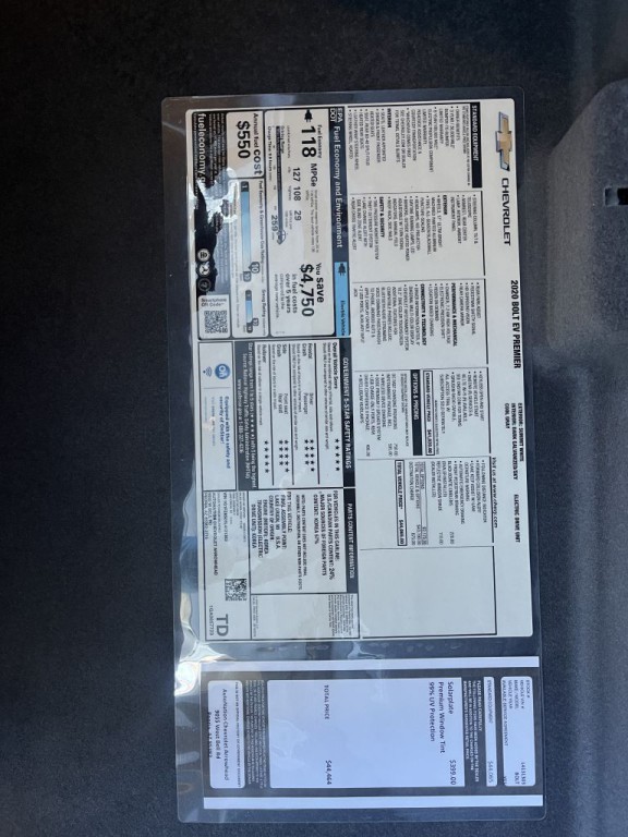 2020 Chevrolet Bolt EV Image 26