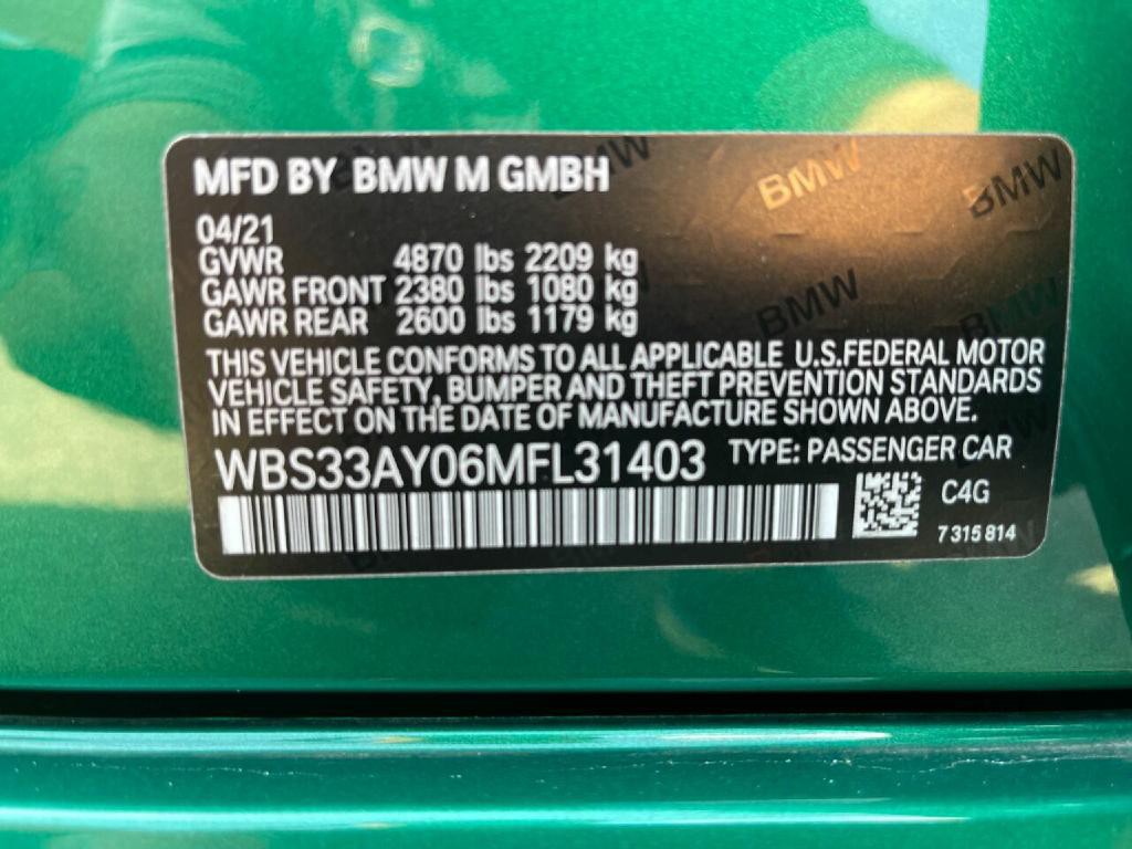 2021 BMW M3 Image 42