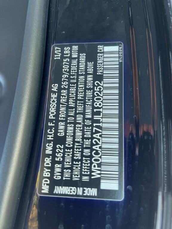 2018 Porsche Panamera Image 28