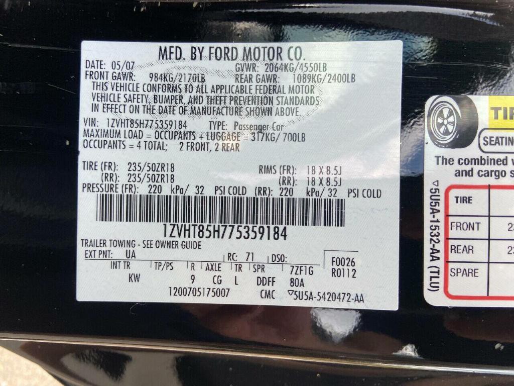 2007 Ford Mustang Image 43