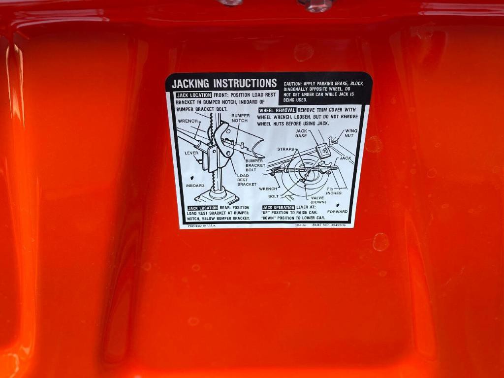 1969 Chevrolet Camaro Image 68