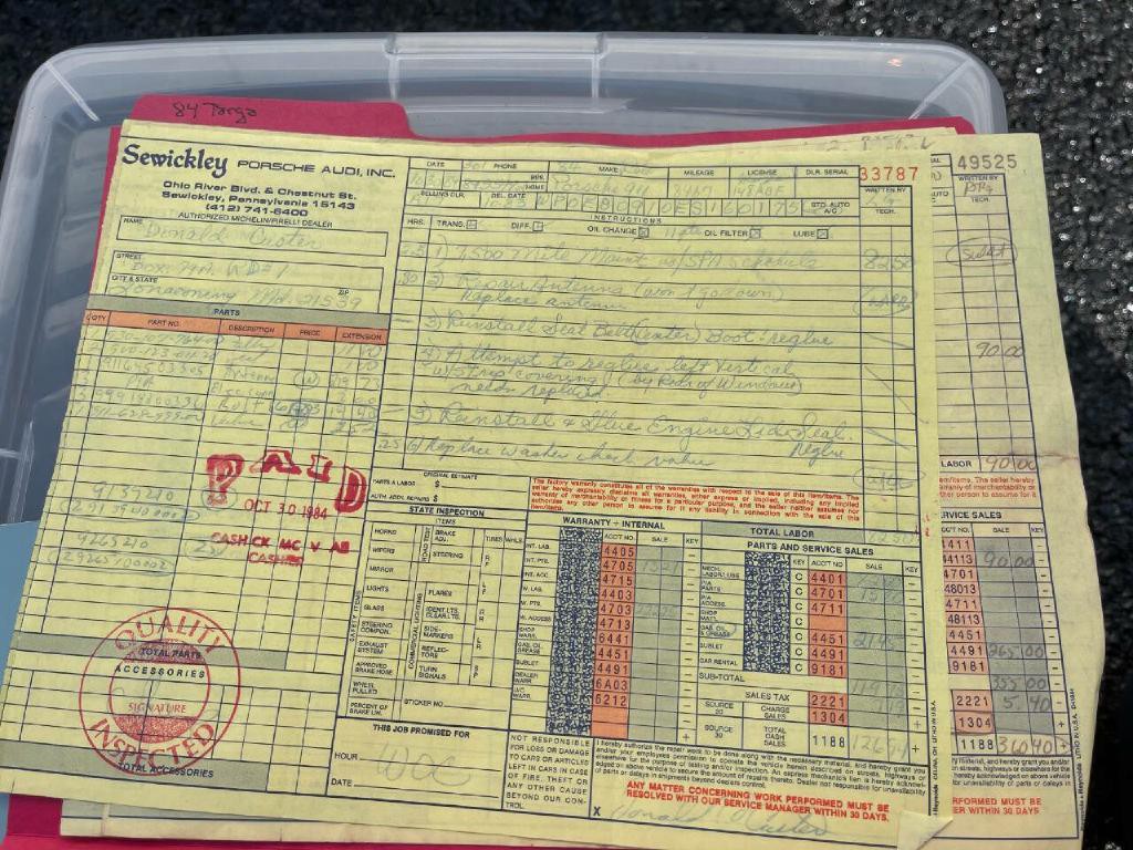 1984 Porsche 911 Image 89