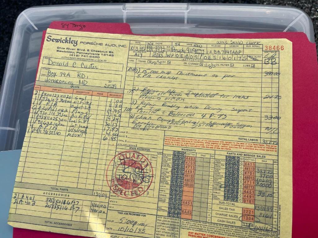 1984 Porsche 911 Image 93