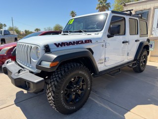 Image for 2018 Jeep Wrangler Unlimited Sport ID: 7252886