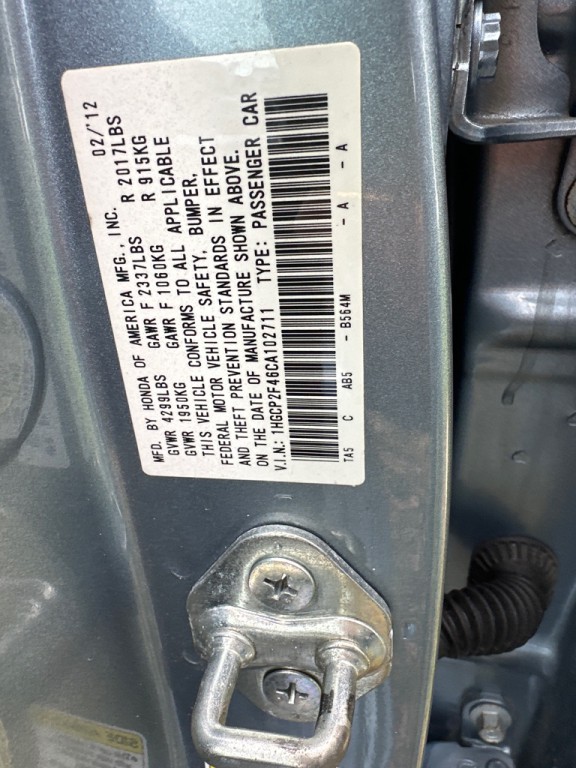 2012 Honda Accord Image 11