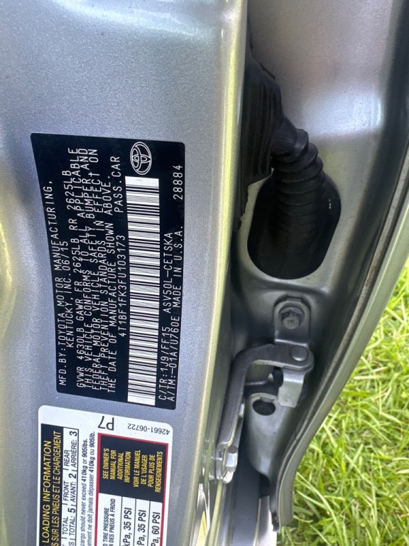2015 Toyota Camry Image 11