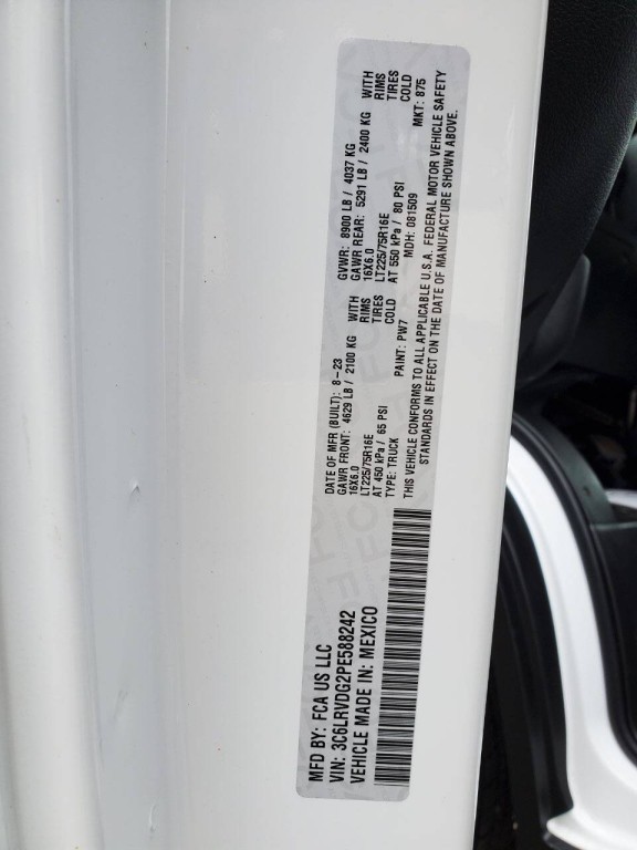 2023 RAM Promaster Image 16