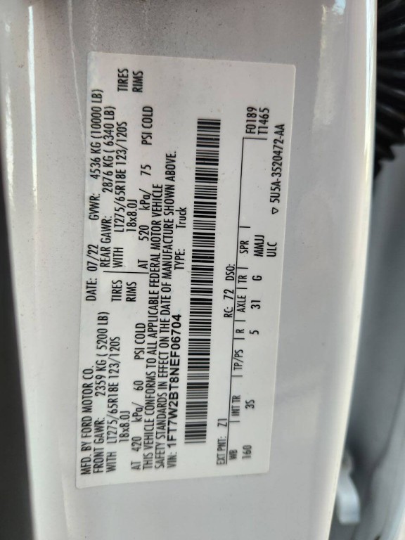 2022 Ford F-250 Image 21