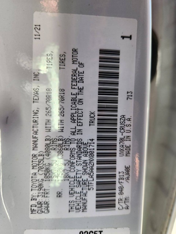 2022 Toyota Tundra Image 22