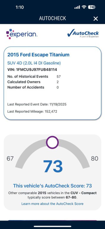 2015 Ford Escape Image 16